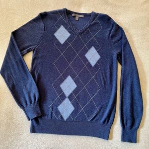 Old Navy, blue, small size, man’s sweater,